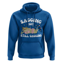 Funny Sagging But Still Gagging Hoodie Sarcastic Frog Humor - Wonder Print Shop