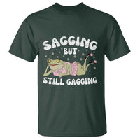 Funny Sagging But Still Gagging T Shirt Sarcastic Frog Humor - Wonder Print Shop
