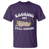 Funny Sagging But Still Gagging T Shirt Sarcastic Frog Humor - Wonder Print Shop