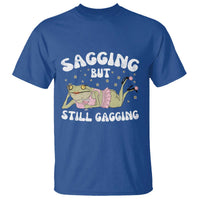 Funny Sagging But Still Gagging T Shirt Sarcastic Frog Humor - Wonder Print Shop