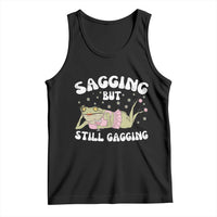 Funny Sagging But Still Gagging Tank Top Sarcastic Frog Humor - Wonder Print Shop