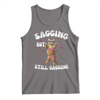 Funny Cat Sexy Tank Top Sagging But Still Gagging Gift - Wonder Print Shop