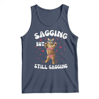 Funny Cat Sexy Tank Top Sagging But Still Gagging Gift - Wonder Print Shop