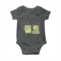 Cute Frog Lover Gift Baby Onesie Romantic Frog Music - Wonder Print Shop