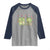 Cute Frog Lover Gift Raglan Shirt Romantic Frog Music - Wonder Print Shop