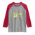 Cute Frog Lover Gift Raglan Shirt Romantic Frog Music - Wonder Print Shop