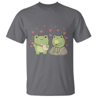 Cute Frog Lover Gift T Shirt Romantic Frog Music - Wonder Print Shop
