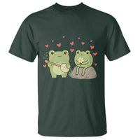 Cute Frog Lover Gift T Shirt Romantic Frog Music - Wonder Print Shop