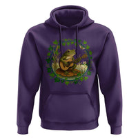 Funny Frog Playing Guitar Hoodie Music Lovers Gift - Wonder Print Shop