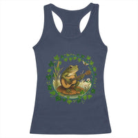 Funny Frog Playing Guitar Racerback Tank Top Music Lovers Gift - Wonder Print Shop
