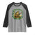 Funny Frog Playing Guitar Raglan Shirt Music Lovers Gift - Wonder Print Shop