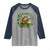 Funny Frog Playing Guitar Raglan Shirt Music Lovers Gift - Wonder Print Shop