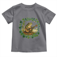 Funny Frog Playing Guitar Toddler T Shirt Music Lovers Gift - Wonder Print Shop