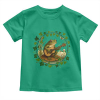 Funny Frog Playing Guitar Toddler T Shirt Music Lovers Gift - Wonder Print Shop