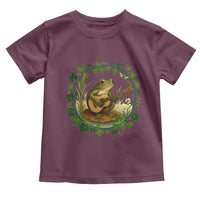 Funny Frog Playing Guitar Toddler T Shirt Music Lovers Gift - Wonder Print Shop