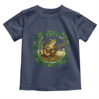 Funny Frog Playing Guitar Toddler T Shirt Music Lovers Gift - Wonder Print Shop