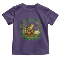 Funny Frog Playing Guitar Toddler T Shirt Music Lovers Gift - Wonder Print Shop