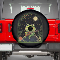 Frog Playing Guitar Spare Tire Cover Gift for Musicians - Wonder Print Shop