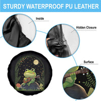 Frog Playing Guitar Spare Tire Cover Gift for Musicians - Wonder Print Shop
