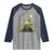 Frog Playing Guitar Raglan Shirt Gift for Musicians - Wonder Print Shop
