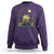 Frog Playing Guitar Sweatshirt Gift for Musicians - Wonder Print Shop