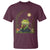 Frog Playing Guitar T Shirt Gift for Musicians - Wonder Print Shop