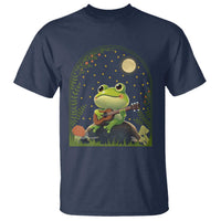 Frog Playing Guitar T Shirt Gift for Musicians - Wonder Print Shop