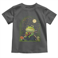 Frog Playing Guitar Toddler T Shirt Gift for Musicians - Wonder Print Shop