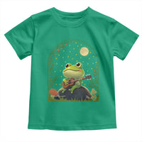 Frog Playing Guitar Toddler T Shirt Gift for Musicians - Wonder Print Shop