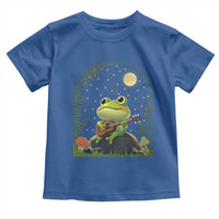 Frog Playing Guitar Toddler T Shirt Gift for Musicians - Wonder Print Shop