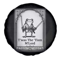 T’was The Tism M’Lord Spare Tire Cover Funny Medieval Knight Frog Gift - Wonder Print Shop