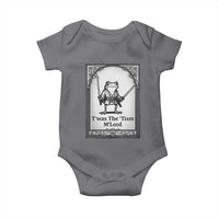 T’was The Tism M’Lord Baby Onesie Funny Medieval Knight Frog Gift - Wonder Print Shop