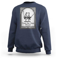 T’was The Tism M’Lord Sweatshirt Funny Medieval Knight Frog Gift - Wonder Print Shop
