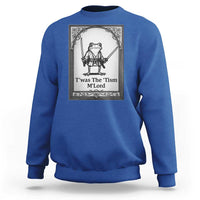 T’was The Tism M’Lord Sweatshirt Funny Medieval Knight Frog Gift - Wonder Print Shop