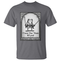 T’was The Tism M’Lord T Shirt Funny Medieval Knight Frog Gift - Wonder Print Shop