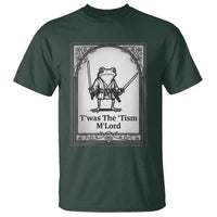 T’was The Tism M’Lord T Shirt Funny Medieval Knight Frog Gift - Wonder Print Shop