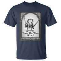 T’was The Tism M’Lord T Shirt Funny Medieval Knight Frog Gift - Wonder Print Shop