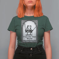 T’was The Tism M’Lord T Shirt For Women Funny Medieval Knight Frog Gift - Wonder Print Shop