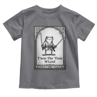 T’was The Tism M’Lord Toddler T Shirt Funny Medieval Knight Frog Gift - Wonder Print Shop