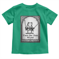 T’was The Tism M’Lord Toddler T Shirt Funny Medieval Knight Frog Gift - Wonder Print Shop