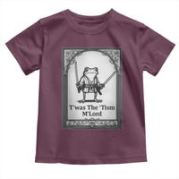 T’was The Tism M’Lord Toddler T Shirt Funny Medieval Knight Frog Gift - Wonder Print Shop
