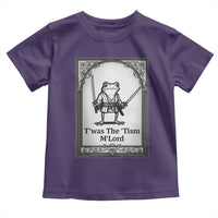 T’was The Tism M’Lord Toddler T Shirt Funny Medieval Knight Frog Gift - Wonder Print Shop