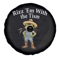 Autism Frog Spare Tire Cover Funny Rizz Em With The Tism - Wonder Print Shop