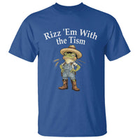 Autism Frog T Shirt Funny Rizz Em With The Tism - Wonder Print Shop