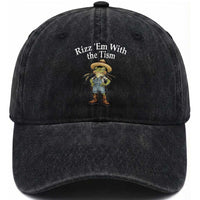Autism Frog Washed Cotton Baseball Cap Funny Rizz Em With The Tism