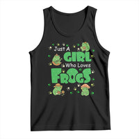 Just A Girl Who Loves Frogs Gift Tank Top - Wonder Print Shop