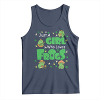 Just A Girl Who Loves Frogs Gift Tank Top - Wonder Print Shop