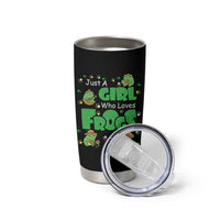 Just A Girl Who Loves Frogs Gift Tumbler Cup