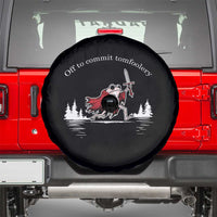 Off To Commit Tomfoolery Spare Tire Cover Frog Coffee Lover Gift - Wonder Print Shop