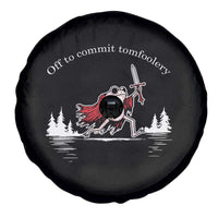 Off To Commit Tomfoolery Spare Tire Cover Frog Coffee Lover Gift - Wonder Print Shop
